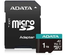 Atminties kortelė ATMINTIS Micro SDXC 1TB SU AD.AUSDX1TUI3V30SA2-RA1 ADATA
