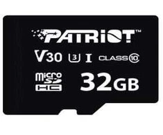 Atminties kortelė PATRIOT VX Series 32GB Micro SDXC V30 Class 10 UHS-I U3 4K UHD (PSF32GVX31MCH)