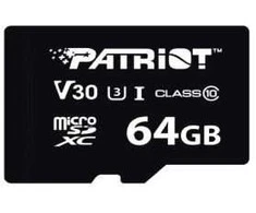 Atminties Kortelė - Patriot VX Serija 64GB V30 Klasė 10 UHS-I U3 4K UHD