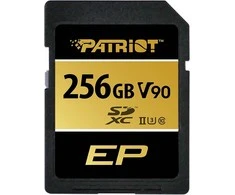 Atminties Kortelė - Patriot V90 256GB SDXC UHS-II U3 Class 10