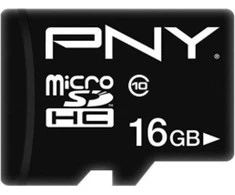 Atminties kortelė Pny Technologies PNY Performance Plus 16 GB Micro SDHC 10 klasė