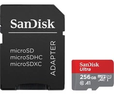 Atminties kortelė Sandisk Ultra microSDXC 256 GB