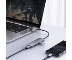 USB šakotuvas Aukey 4x USB-A 3.1 genas1 (BC-H36)