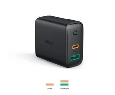 Aukey PA-D1 įkroviklis 1x USB-A 1x USB-C 5,4 A (aukey_20200512124033)