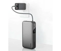 Aukey Pb-y48 nešiojamas įkroviklis 20000 mAh 130 W 4xUSB LED PPS kabelis USB-C