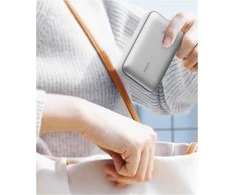 Išorinė baterija Aukey Išorinė baterija „Spark Mini“ 20000mAh 20W USB-C/USB-A, balta