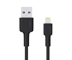 Maitinimo laidas Aukey CB-AL05, Lightning/USB-A, 2 m