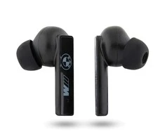 BMW Bluetooth ausinės BMWSES20MAMK TWS + docking station juodos spalvos M Collection