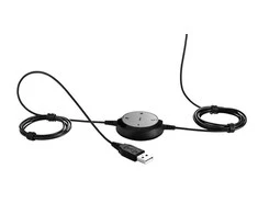 Ausinės JABRA EVOLVE 20 UC Mono USB su lankeliu ant galvos triukšmo slopinimas USB jungtis su užtildymo mygtuku ir garsumo valdymu ant laido