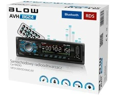 Automagnetola BLOW 78-269 radijas AVH-8624 MP3/USB/SD/MMC/BLUETOOTH + REMOTE
