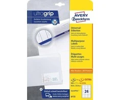 Avery Zweckform greito nuplėšimo etiketės 64,6 x 33,8 (6172)