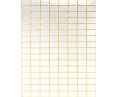 Avery Zweckform Mini lapinės etiketės rašymui ranka, 13 x 8mm, balta, 3712 vnt -3306
