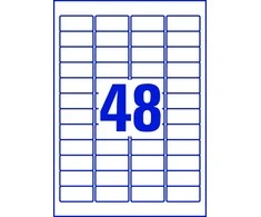 Plomby Avery Zweckform A4 45,7 x 21,2 mm