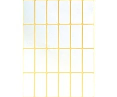 Avery Mini lapinės etiketės rašymui ranka, 38 x 18mm, balta, 648 vnt