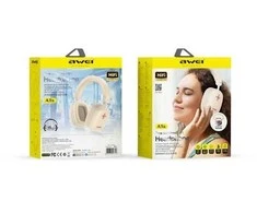 AWEI AT6 Bluetooth Ausinės rusvai gelsvas