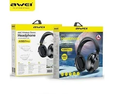 AWEI ANC Bluetooth ausinės (A997Pro) juodos spalvos