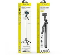 AWEI Selfie Stick X56 juodos spalvos aluminum alloy