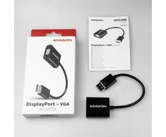 AXAGON RVD-VGN DisplayPort -> VGA adapteris FullHD, 1920*1200