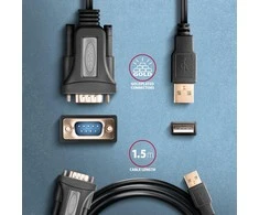 Axagon ADS-1PQN USB > SERIAL ADVANCED ACTIVE ADAPTER