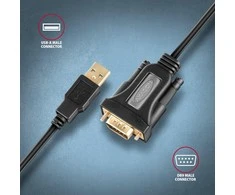 Axagon ADS-1PQN USB > SERIAL ADVANCED ACTIVE ADAPTER