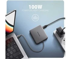 AXAGON HMC-5HL USB 5Gbps šakotuvas, 2x USB-A, HDMI 4k/60Hz, RJ-45, PD 100W, 20c