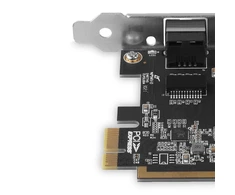 AXAGON Gigabit Ethernet PCI-Express tinklo plokštė su patikrinta Realtek mikroschemų rinkinio versija | PCEE-GRF