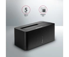 AXAGON | USB 3.0-1x SATA 6G HDD Dock Station, Juodas | ADSA-SN