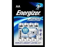 1x4 ENERGIZER Ultimate Lithium Mignon AA LR 6 1,5V