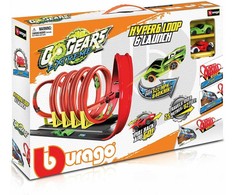 BBURAGO Go Gears Extreme Hyper 6 kilpa ir paleidimas su 2 automodeliais, 18-30535