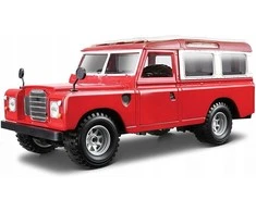 BBURAGO 1:24 automobilių modelis Land Rover Series II, 18-22063