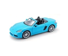 Bburago Porsche 718 Boxster 1/24 Mėlyna