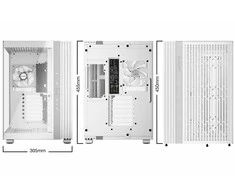 Kompiuterio Korpusas - be quiet! LIGHT BASE 600 LX Midi Tower ATX Micro-ATX Baltas