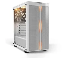 Kompiuterio korpusas be quiet! Pure Base 500DX / Didelio oro srauto įsiurbimas / 3 Pure Wings 2 140 mm ventiliatoriai / ARGB LED / USB 3.2 Gen. 2 Type C / Paruoštas aušinimui vandeniu / Baltas