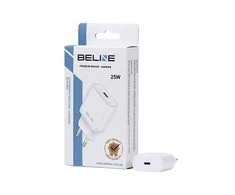 Beline Laidinis įkroviklis 1x USB-C 25W baltos spalvos (only head) PD 3.0 BLNCW25 GaN