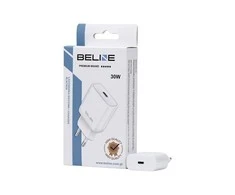 Beline Laidinis įkroviklis 1x USB-C 30W baltos spalvos (only head) PD 3.0 BLNCW30 GaN