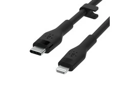 Belkin Flex Lightning/USB-C 15W 3m, mfi, 15W, juoda CAA009bt3MBK