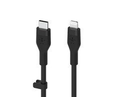 Belkin Flex Lightning/USB-C 15W 3m, mfi, 15W, juoda CAA009bt3MBK