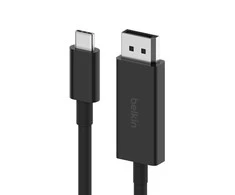 Belkin AVC014bt2MBK 2 m USB Type-C DisplayPort Juodas