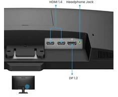 Monitorius BenQ GW2490, 24", 1920 x 1080, 100 Hz, 5 ms, 250 cd/m²
