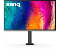 BENQ PD2706UA 27 colių 4k monitorius su ERGO ARM 350 cd/m2 5ms HDMI DP USB C PD90W šakotuvu USB Pivot garsiakalbiais