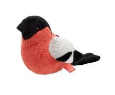 Beppe Pliušinis žaislas - juodagalvė sniegena, 13 cm