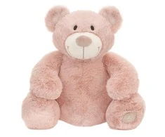 Beppe Pliušinis žaislas - rožinės spalvos meškiukas "Jacobe", 35 cm