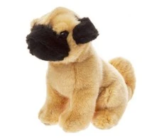 Beppe Pliušinis žaislas - mopsas, 20 cm