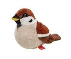 Beppe Talismanas „Sparrow Sparrow Bird Pliušinis žaislas“ 13cm