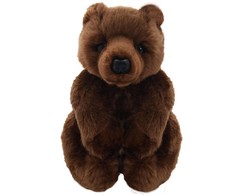 Beppe Pliušinis žaislas - rudos spalvos meškiukas, 22 cm