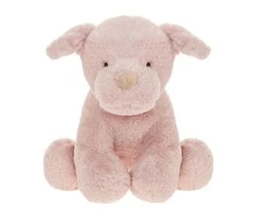 Beppe Pliušinis žaislas - rožinės spalvos šuniukas "Renee", 20 cm