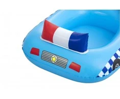 BESTWAY Funspeakers pripučiamas vaikiškas plaustas Police Car su garsu, 97cm x 74cm, 34153