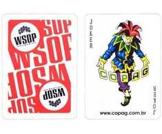 Copag Wsop Jumbo Index Double Plastic Žaidimo Kortos