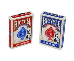 Merida Bicycles Bicycle Rider Jumbo Pokerio Kortos (Raudonos)