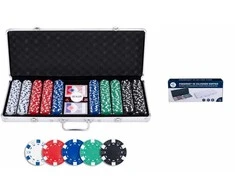 Engelhart Pokerio rinkinys 500 vnt.